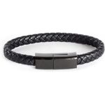 SEANADO USB Leather Bracelet